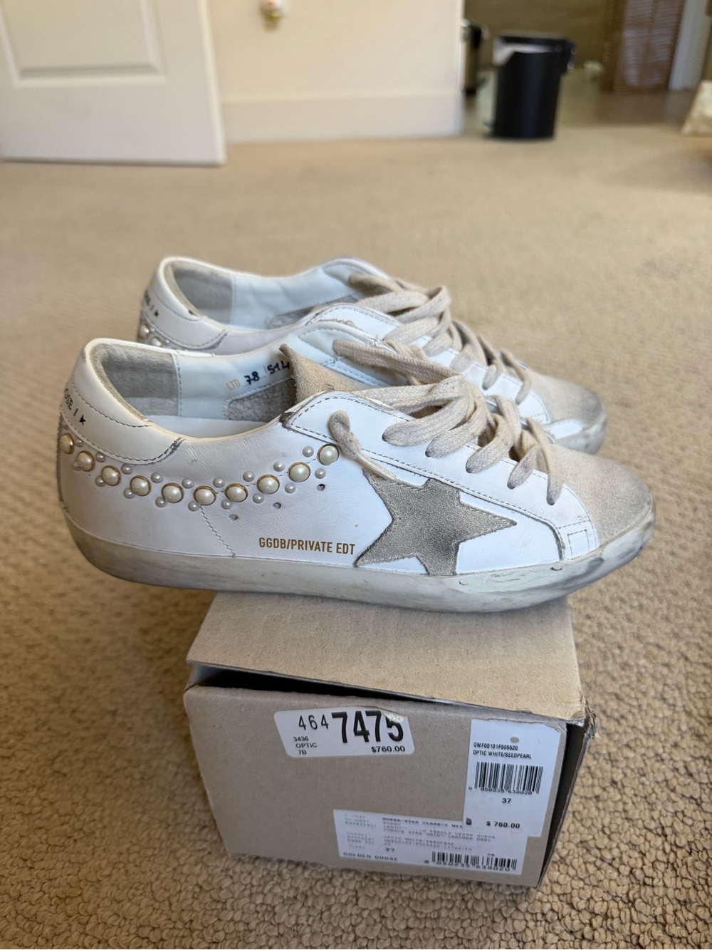 Golden Goose Nmx Superstar Pearl
Collar S Women’s 37/ US 7 - Picture 5 of 8